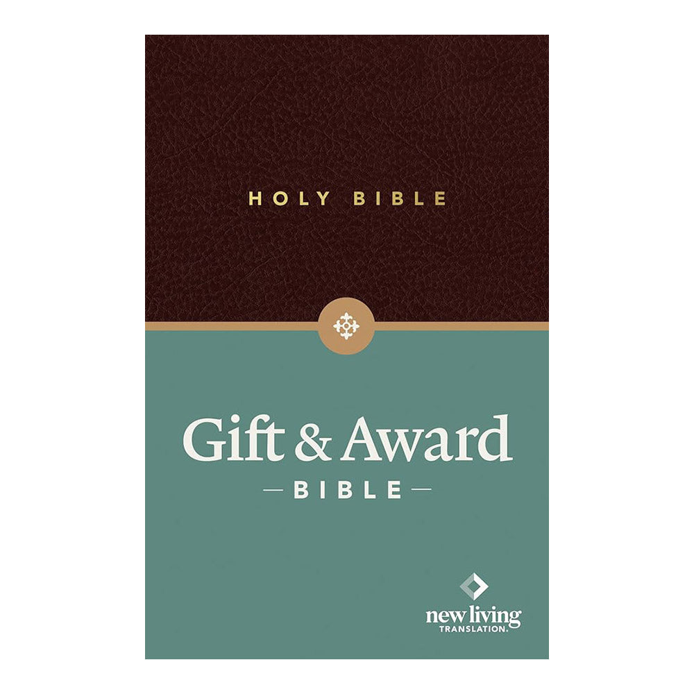 NLT - Gift & Award Bible, Imitation Leather, Burgundy