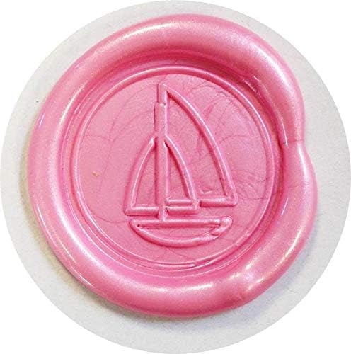 JACQUES HERBIN Pearly Wax Gun Sticks 6x Light Pink