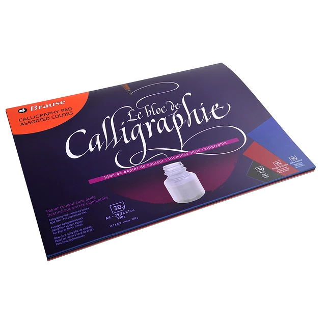 BRAUSE Calligraphy Color Pad A3 30s 120g