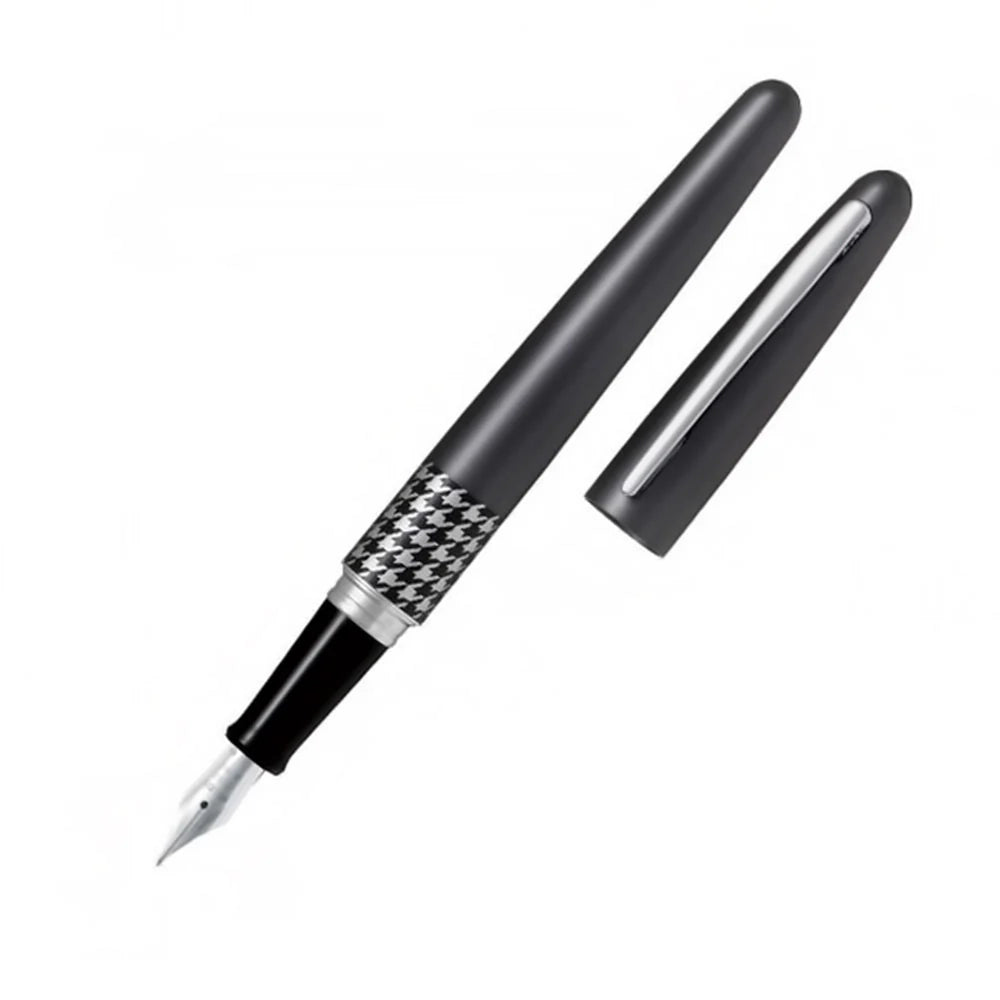 PILOT MR3 Fountain Pen-Medium Grey Houndstooth