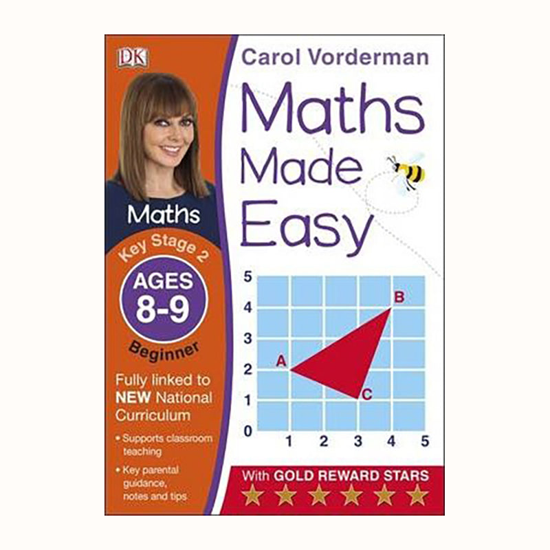 CAROL VORDERMAN Maths Made Easy KS2 8-9 Beginner Default Title