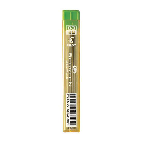 PILOT BeGreen Pencil Leads 0.3mm 2B