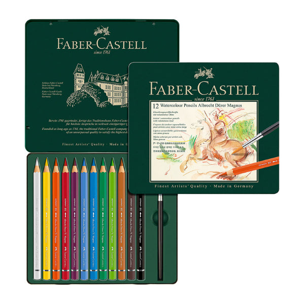 FABER-CASTELL Albrecht Durer Magnus Watercolour Pencils 12s