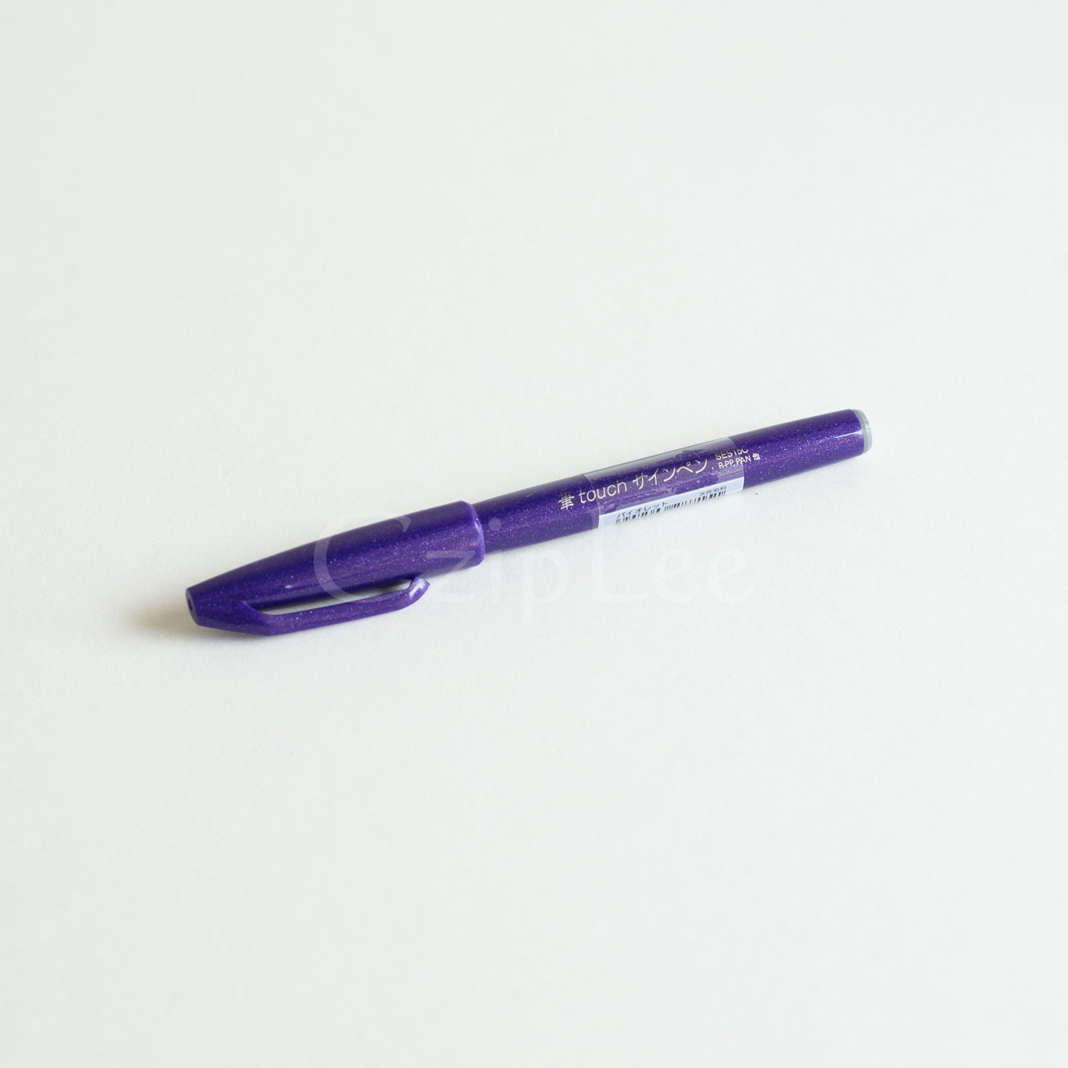 PENTEL Touch Brush Sign Pen-Violet