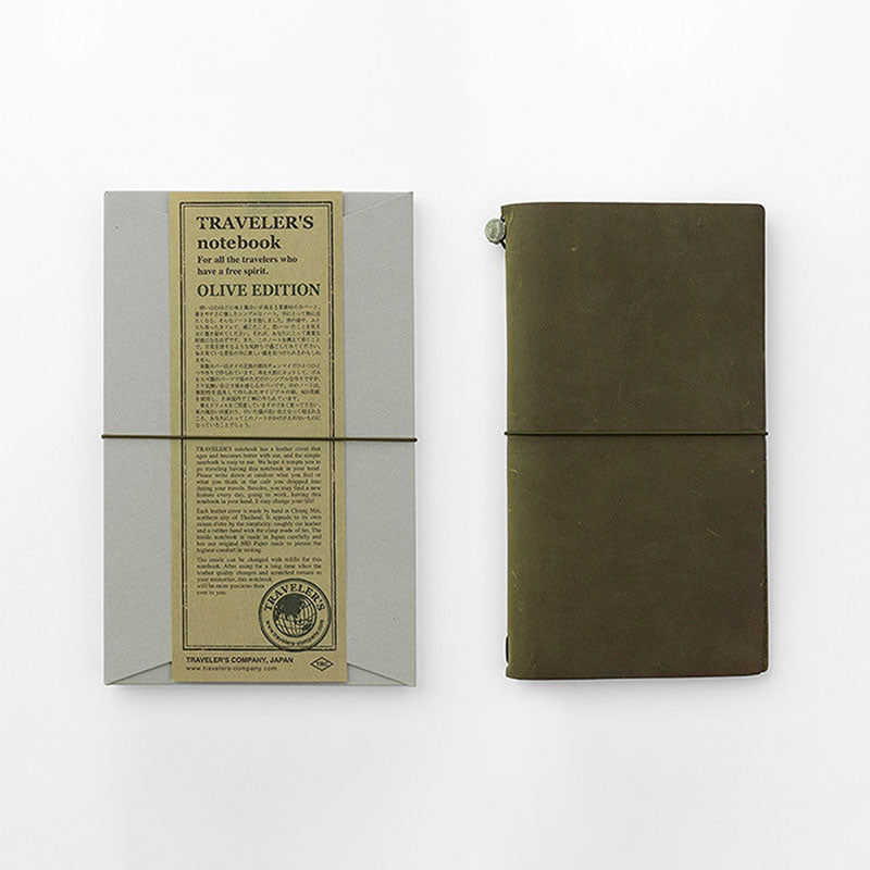 TRAVELERS Notebook Olive Edition