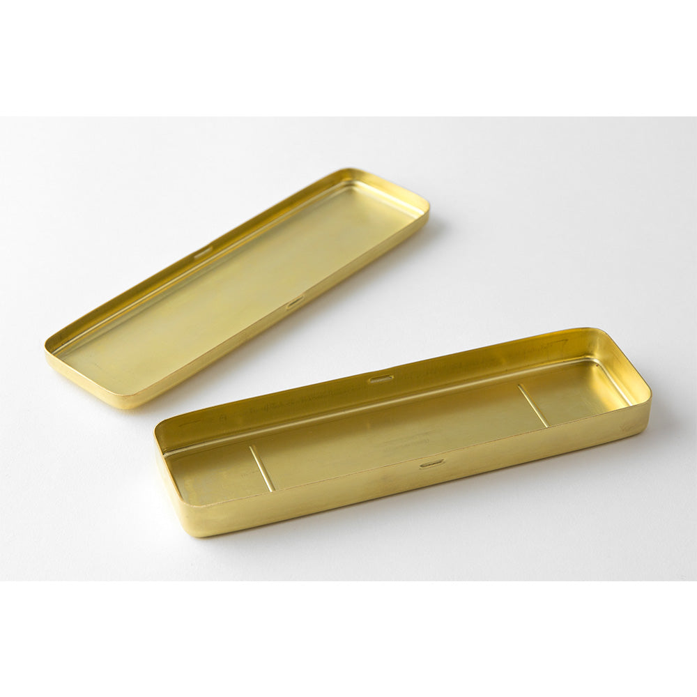 TRAVELERS Brass Pen Case Solid Brass