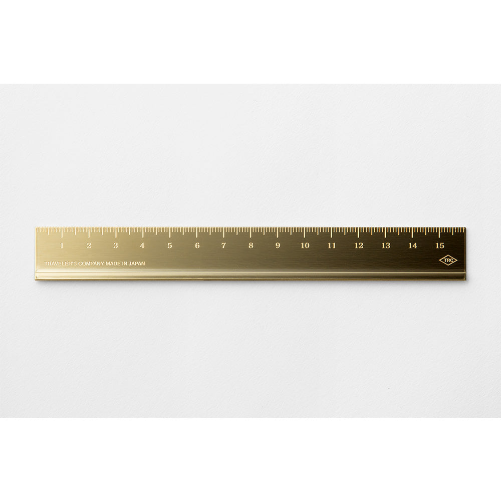 TRAVELERS Brass Ruler