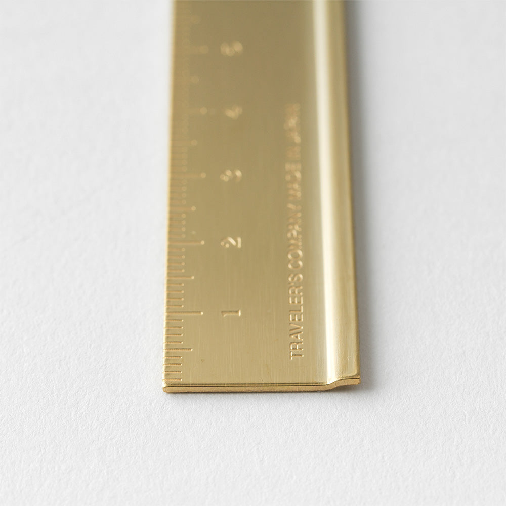 TRAVELERS Brass Ruler