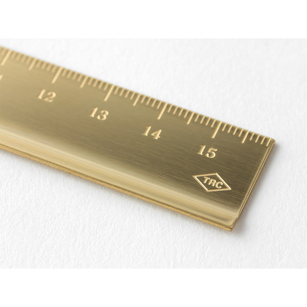 TRAVELERS Brass Ruler
