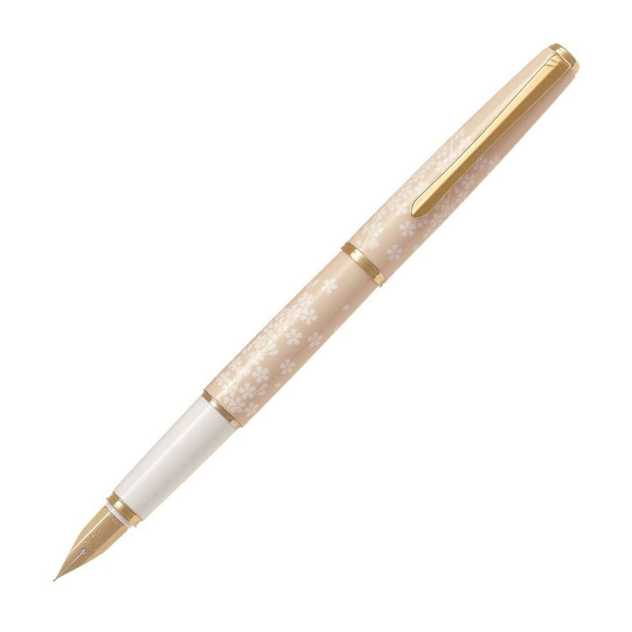 PILOT Lady White Fountain Pen-Fine