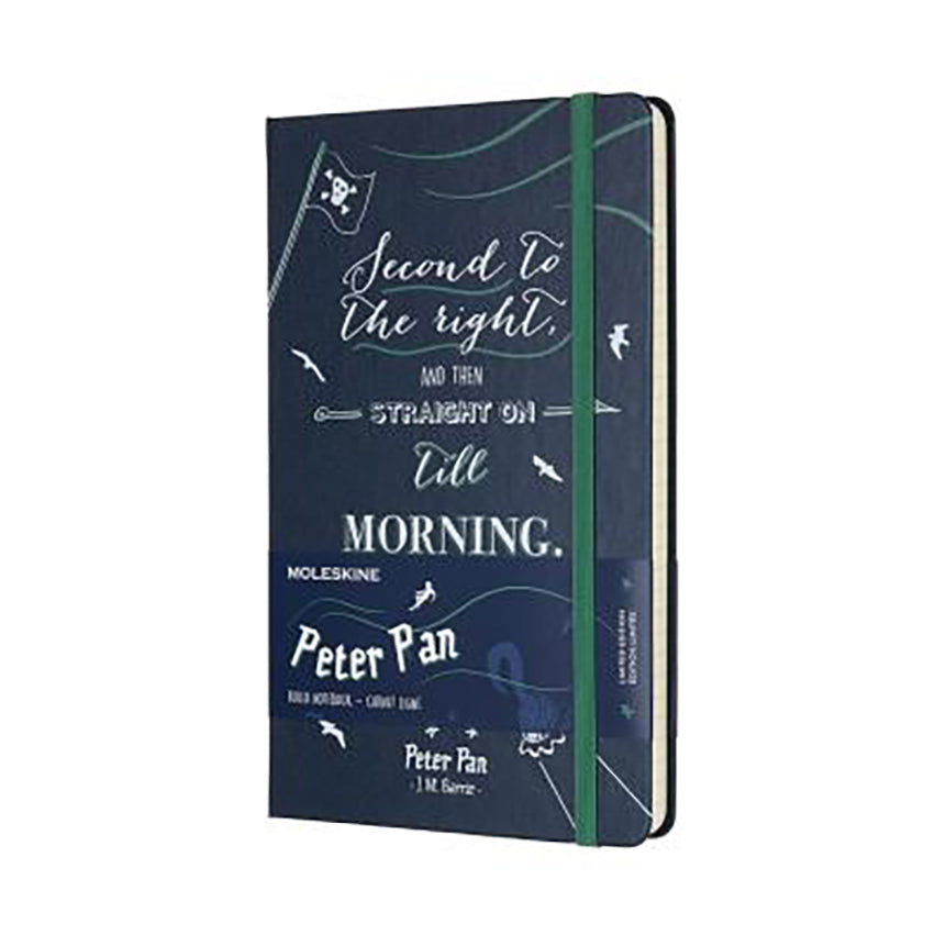 MOLESKINE LE Peter Pan L Ruled Pirates Sapphire Bl