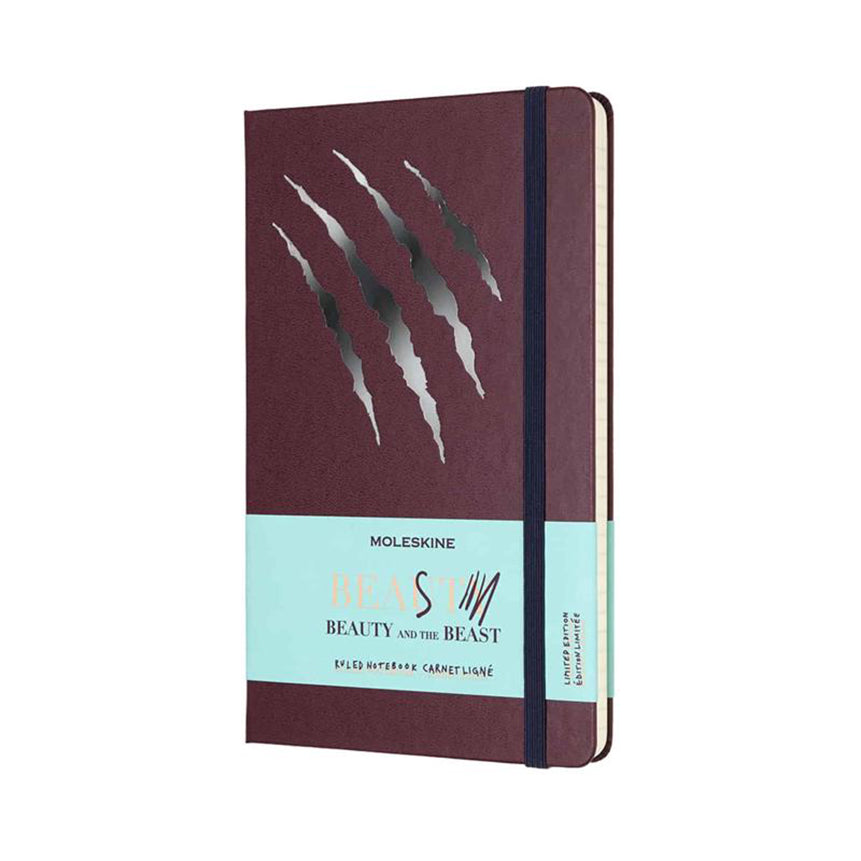 MOLESKINE LE Beauty & the Beast L Ruled Beast-Scra