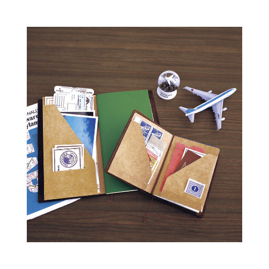 TRAVELERS Notebook Passport Refill 010 Kraft Folder