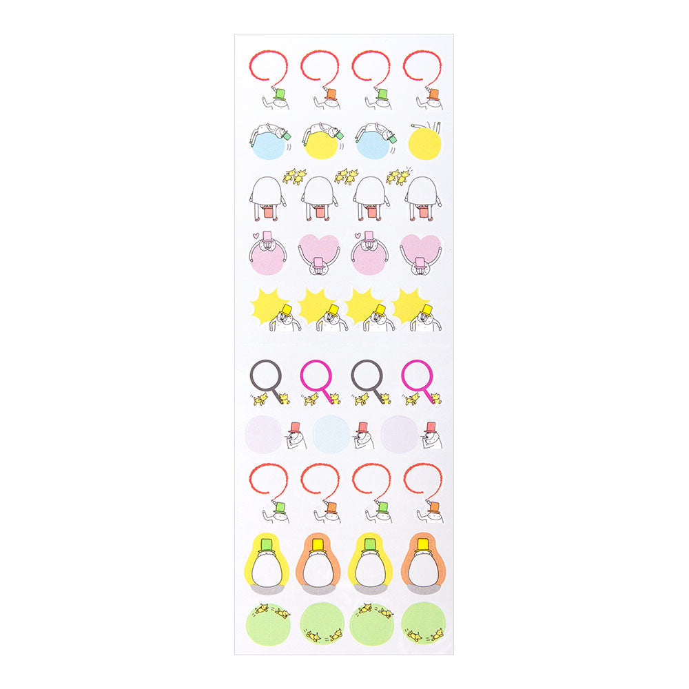 MIDORI Sticker 2275 Ojisan