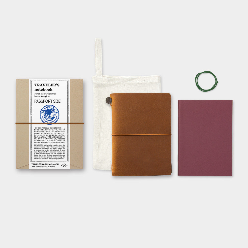 TRAVELERS Notebook Passport Size Camel