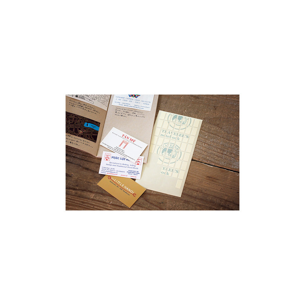 TRAVELERS Notebook Refill 010 Double-Sided Sticker