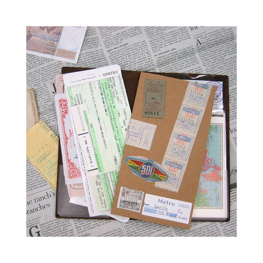 TRAVELERS Notebook Refill 004 Pocket Sticker S