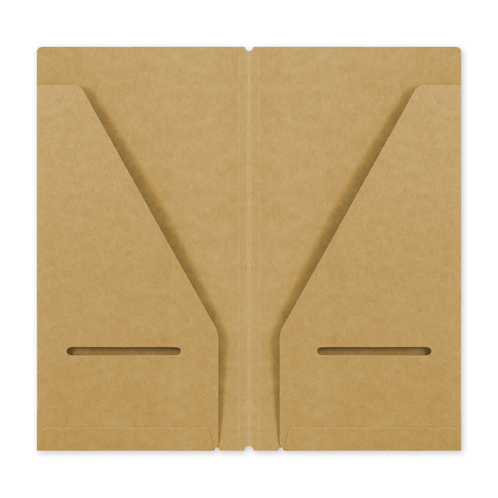 TRAVELERS Notebook Refill 020 Kraft Paper Folder
