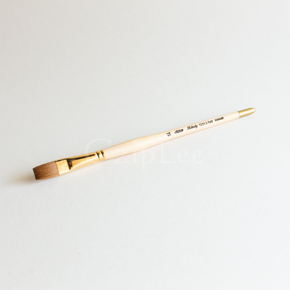SILVER BRUSH Kolinsky 7201S Short-Flat 14