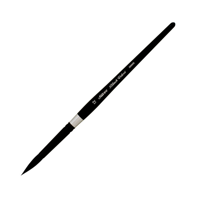 SILVER BRUSH Black Velvet 3000S Short-Round 12