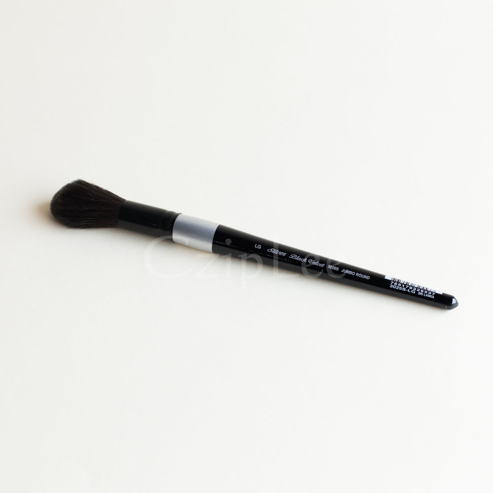 SILVER BRUSH Black Velvet 3025S Jumbo Round Wash Large