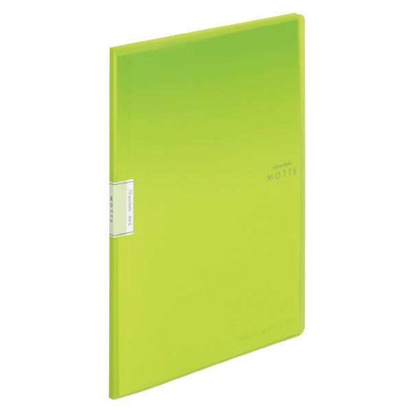 KOKUYO Motte Clear Holder Book 10P Light Green Default Title