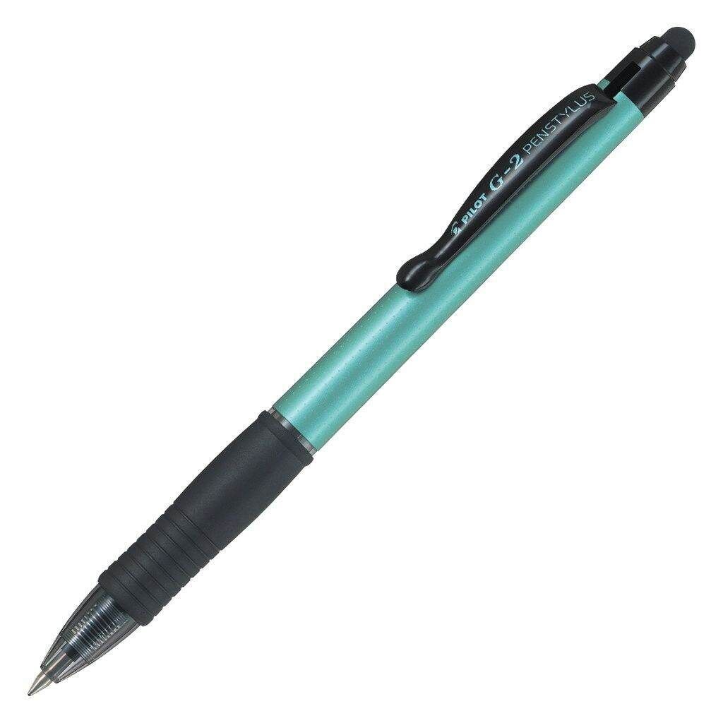 PILOT G2 PenStylus Gel Pen 0.7mm Light Blue Barrel