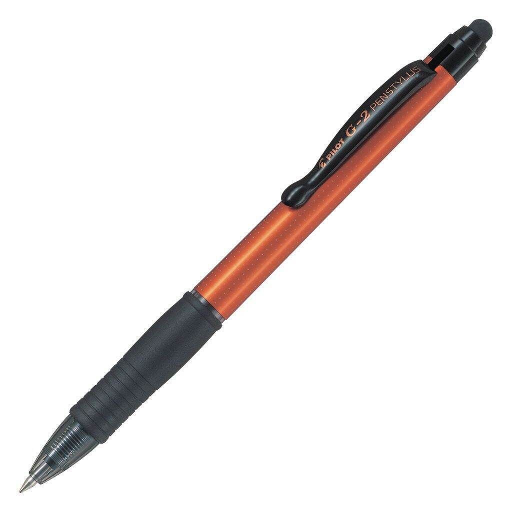 PILOT G2 PenStylus Gel Pen 0.7mm Orange Barrel