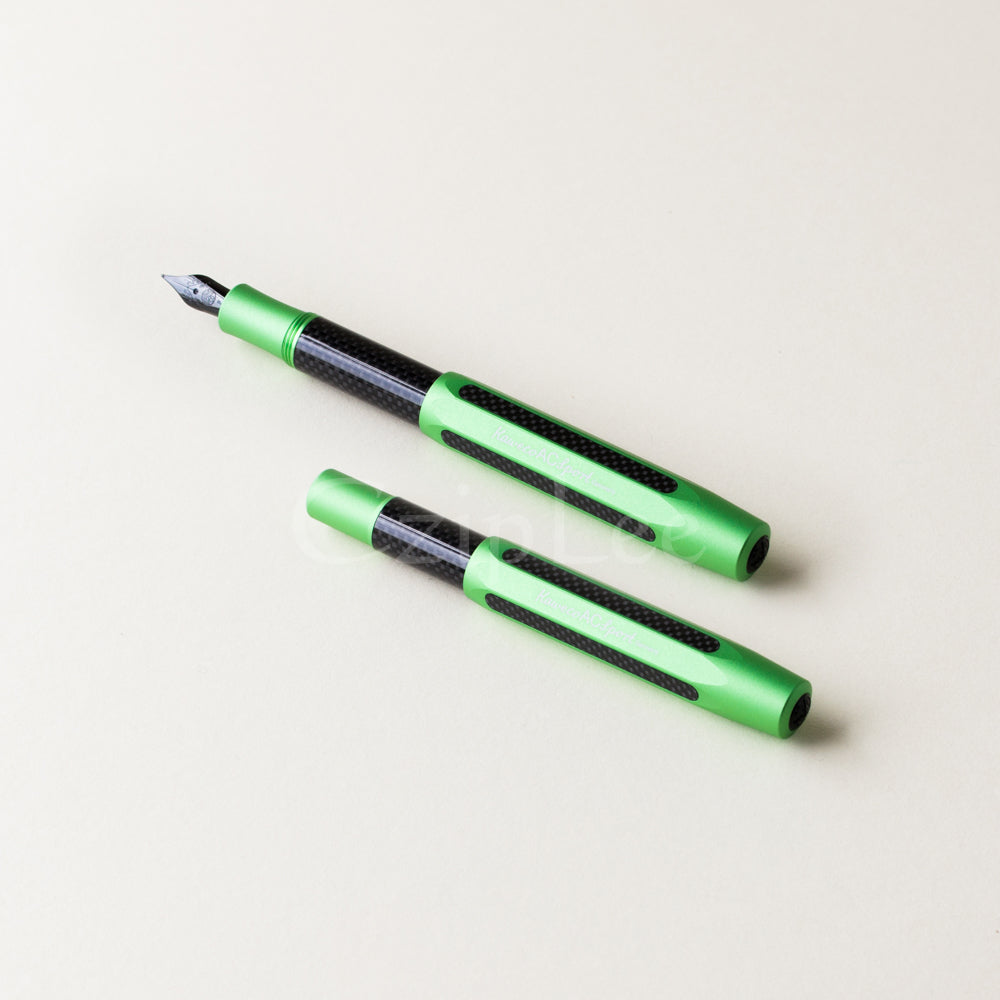 KAWECO AC Sport Green Fountain Pen-Extra Fine Default Title