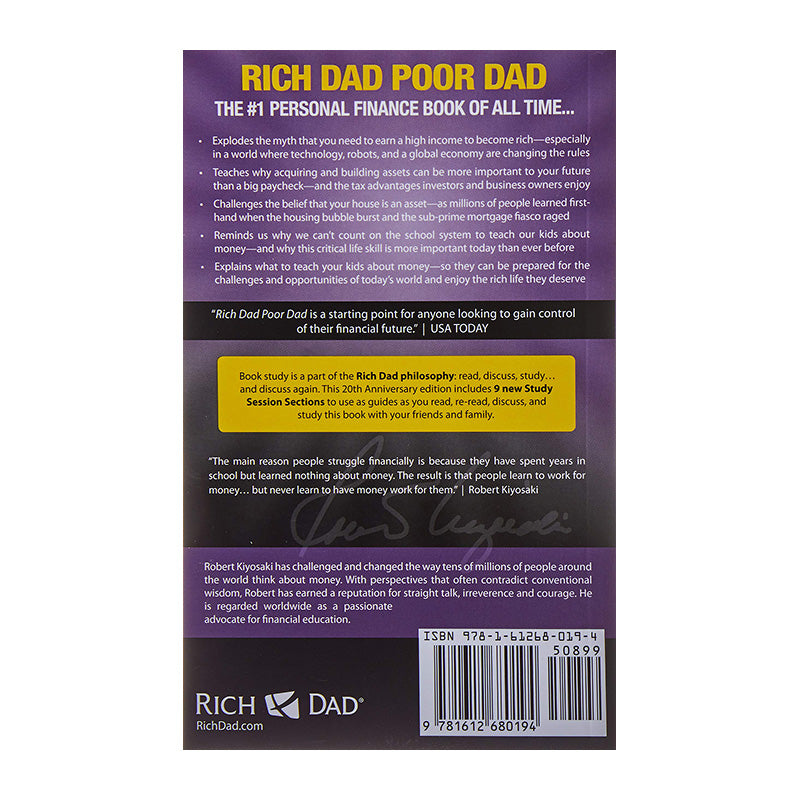 RICH DAD POOR DAD 20TH ANNIVERSARY EDIT:Robert Default Title