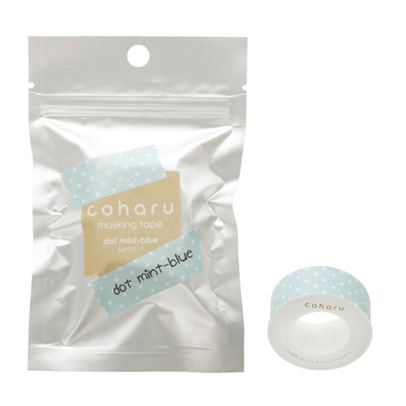 KING JIM Coharu Masking Tape 15mm-Dot Mint Default Title