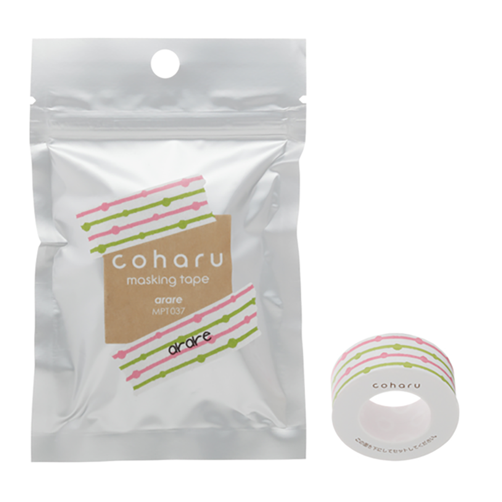 KING JIM Coharu Masking Tape 15mm-Arare