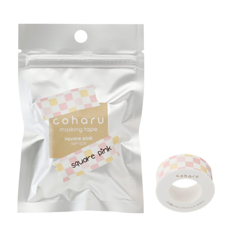 KING JIM Coharu Masking Tape 15mm-Dot Pink Default Title