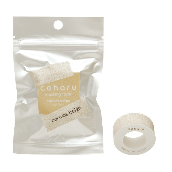 KING JIM Coharu Masking Tape 15mm-Canvas Beige Default Title