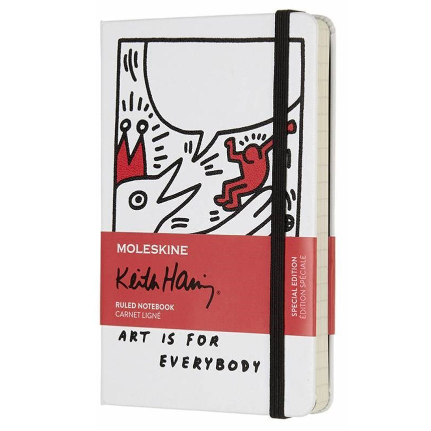 MOLESKINE LE Keith Haring P Ruled White