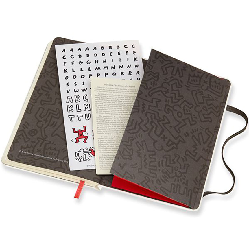 MOLESKINE LE Keith Haring P Ruled White