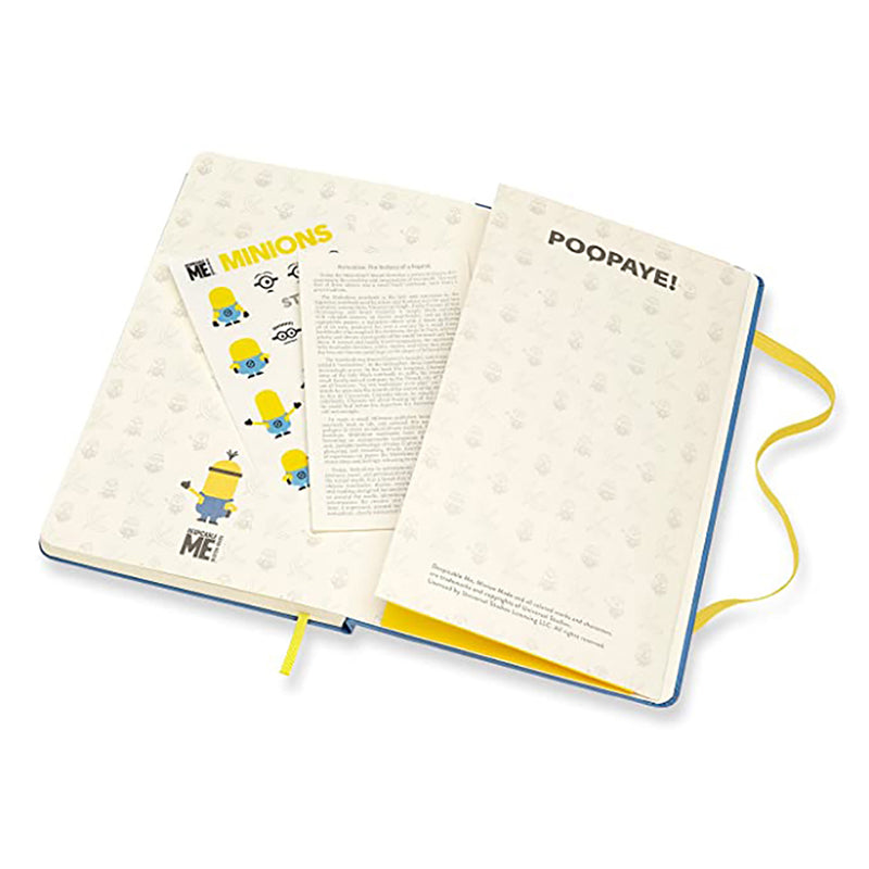 MOLESKINE LE Minions L Ruled B29 Blue