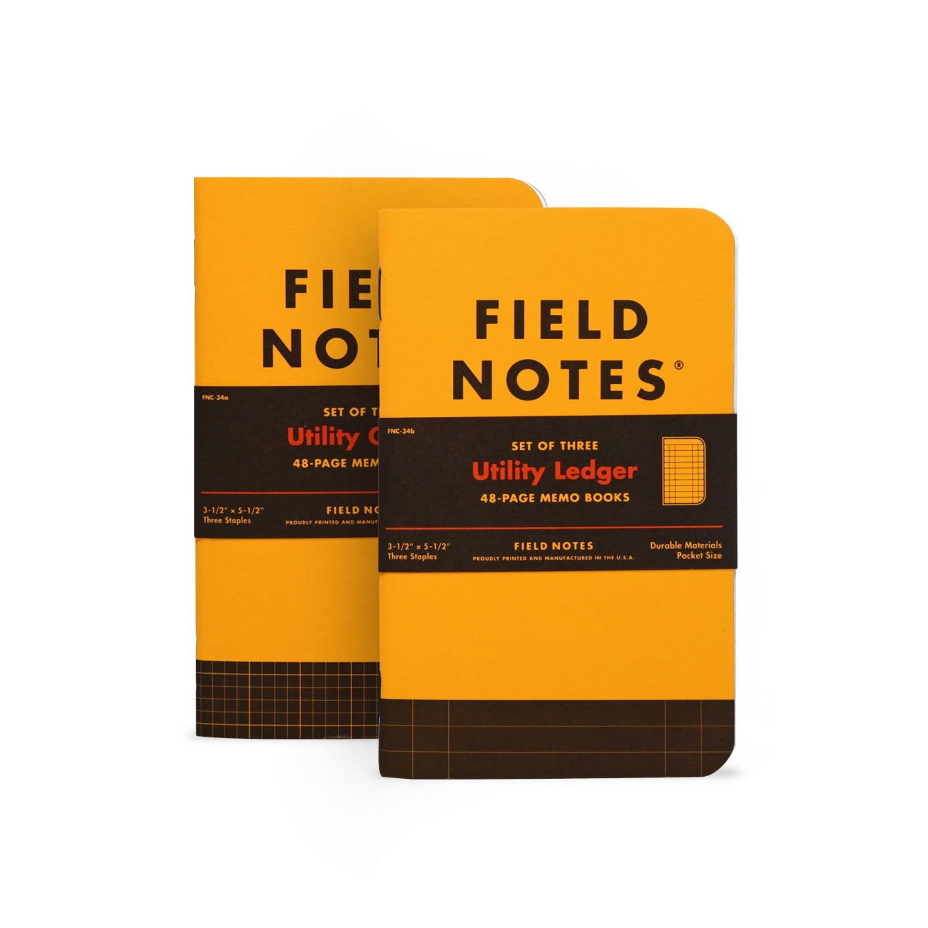FIELD NOTES QE Utility Graph 3-Pack Default Title