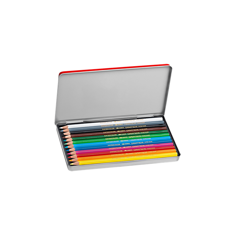 CARAN D'ACHE DF Classic Metallic 12 PL/CS