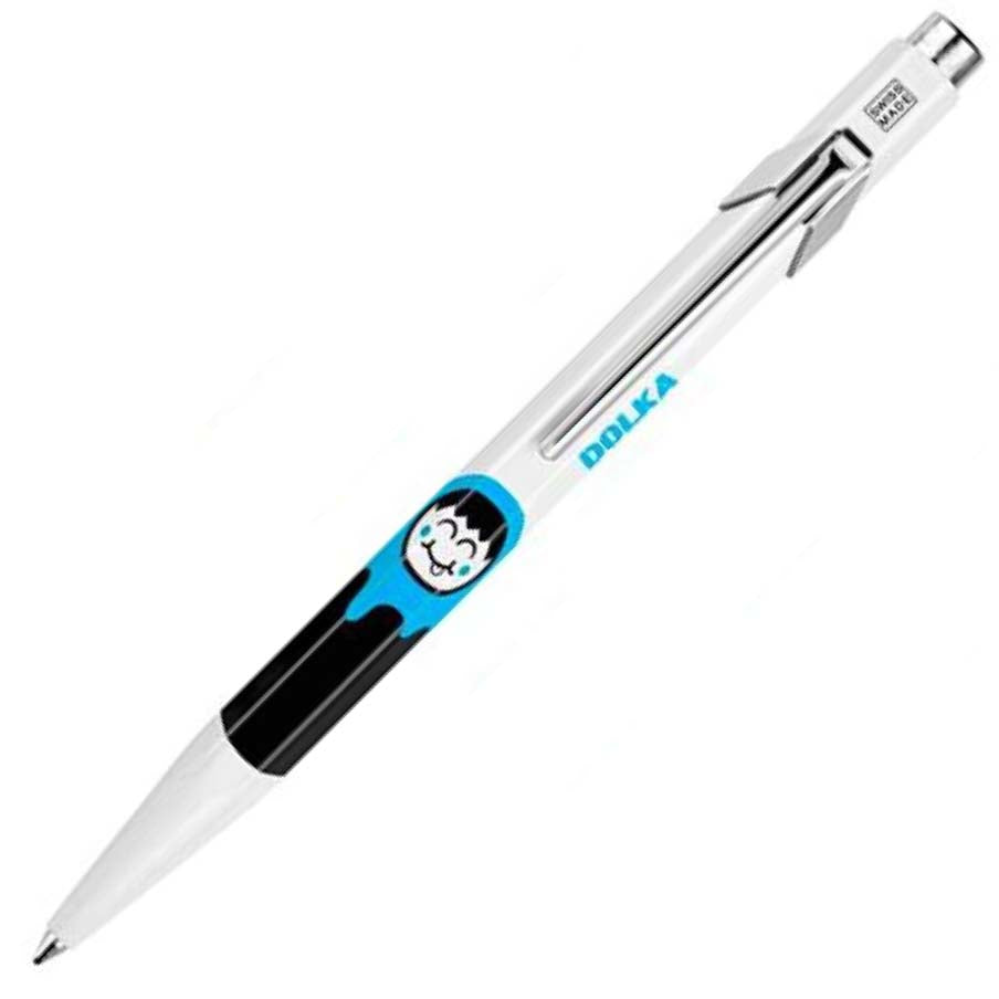 CARAN d'ACHE 849 Ball Pen Dolka Blue-Blue Default Title