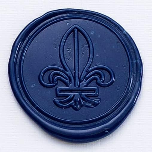 JACQUES HERBIN Metallic Sealing Wax 4x Midnight Blue