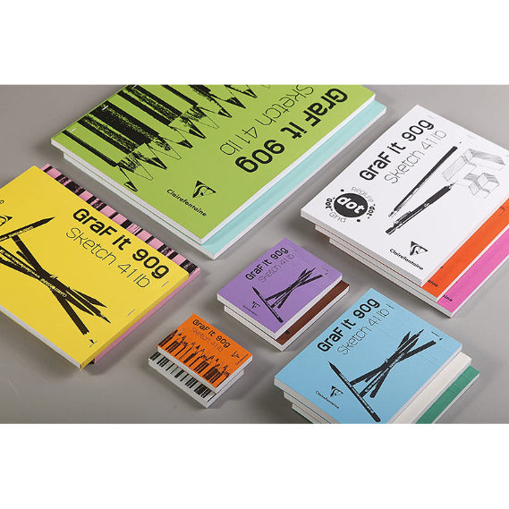 CLAIREFONTAINE GraF it Pad A4 90g 80s Dot Grid White No.63 Default Title