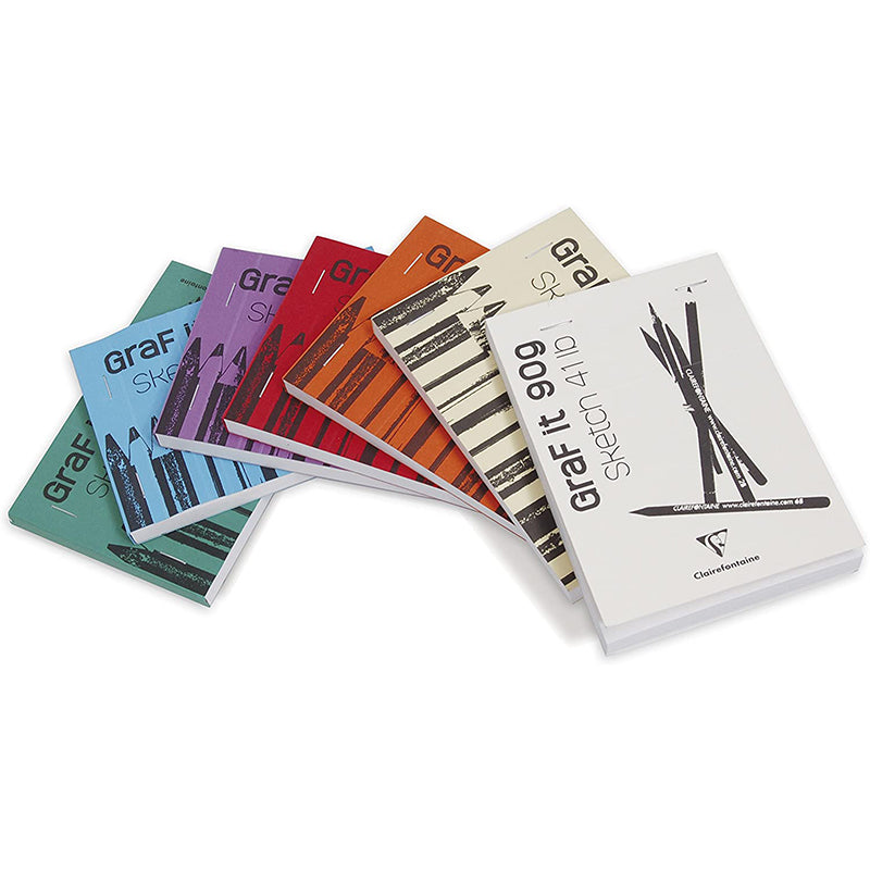 CLAIREFONTAINE GraF it Pad A4 90g 80s Dot Grid Pink°60 Default Title