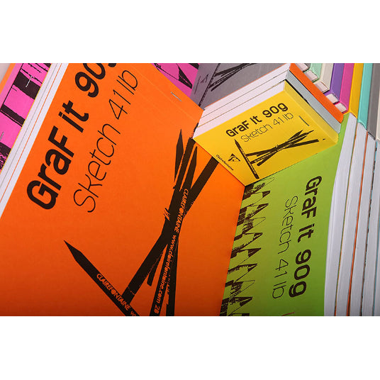 CLAIREFONTAINE GraF it Pad A5 90g 80s Dot Grid Blue No.71 Default Title