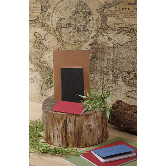 CLAIREFONTAINE Age Bag Clothbound Notebook A5 96s Plain Tobacco Default Title