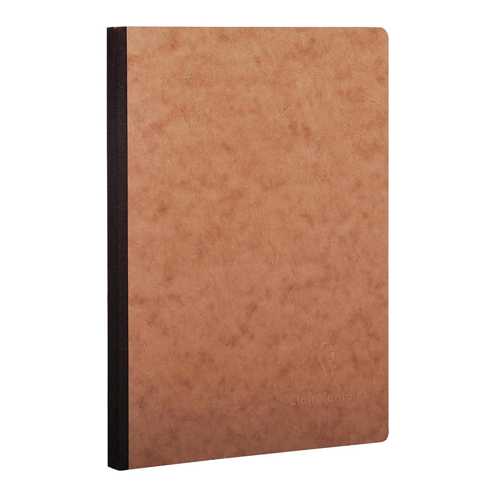 CLAIREFONTAINE Age Bag Cbound Notebook A5 144s Lined Tobacco