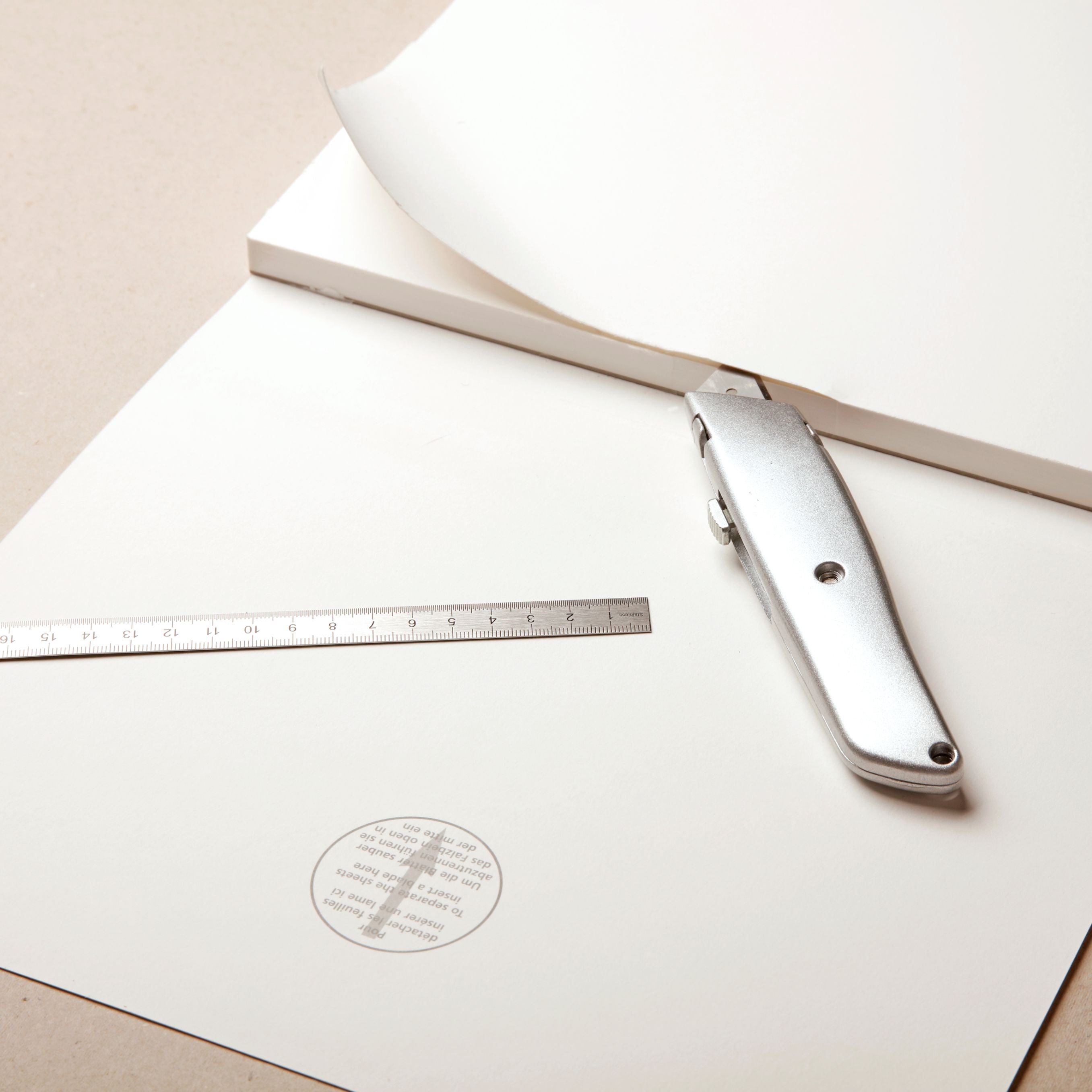 CLAIREFONTAINE Fontaine 4 Sides Extra Rough 300g 30x40cm 25s Default Title