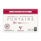 CLAIREFONTAINE Fontaine 4 Sides Cold Pressed 300g 10x15cm 25s Default Title