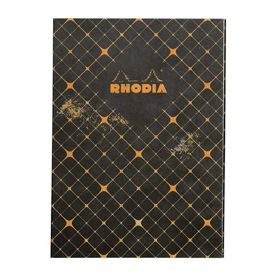 RHODIA Heritage Sewn A5 5x5 Sq Quadrille Black Default Title