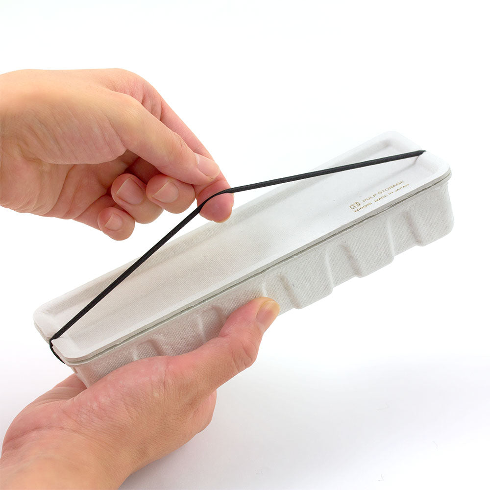 MIDORI PS Pen Case Pulp White